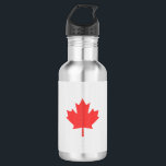 Knit Style Maple Leaf Knitting Motif Edelstahlflasche<br><div class="desc">A Canadian knitting style maple leaf custom gift for all festive occasions and friendly gatherings. A great gift to wear or to share. A statement that is sure to make an impression on formal and on casual occasions. Or perhaps a last minute gift for yourself or for someone special on...</div>