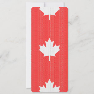 Knit Style Maple Leaf Knitting Motiv