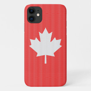 Knit Style Maple Leaf Knitting Motiv Case-Mate iPhone Hülle