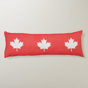 Knit Style Maple Leaf Knitting Motiv Seitenschläferkissen