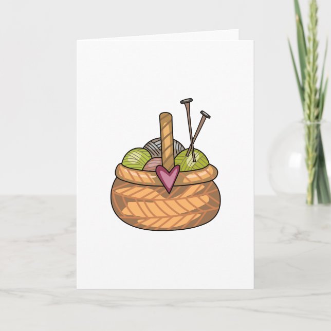 KNITTBASKET KARTE (Vorderseite)