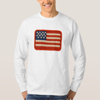 Knittergarn USA Flag Artwork T-Shirt