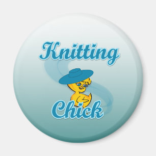 Knitterkick #3 magnet