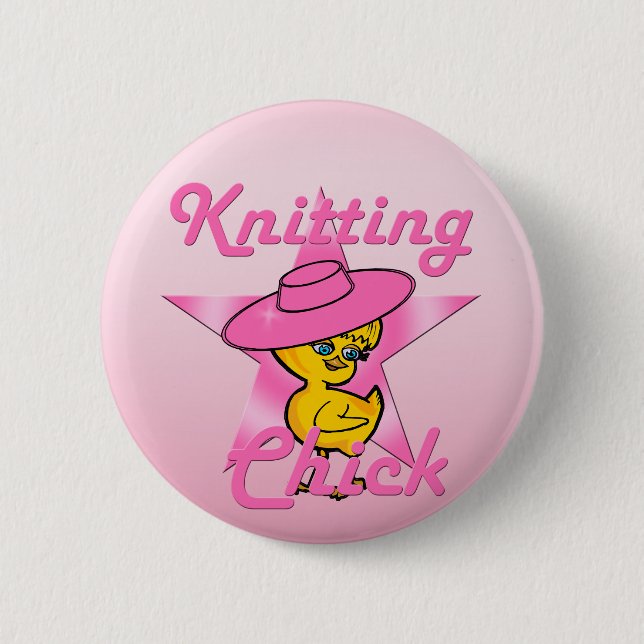 Knitterkick #8 button (Vorderseite)