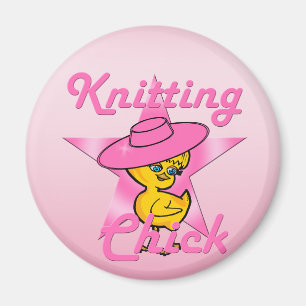 Knitterkick #8 magnet