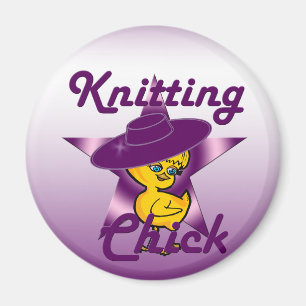 Knitterkick #9 magnet