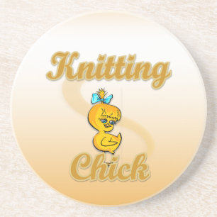 Knitterkick Sandstein Untersetzer