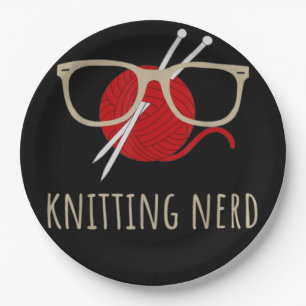 Knittern ist mein Lieblingssport - Knittern C Pappteller