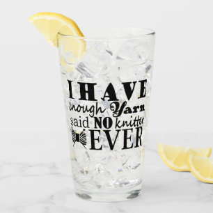 Knittern ・ Nicht genug Garnhandwerk Glas