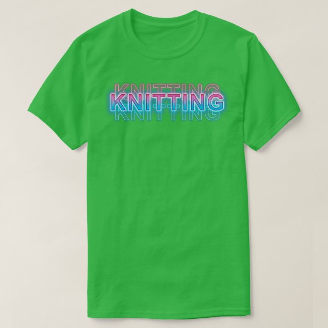 Knittern T-Shirt (Design vorne)