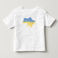 Knittern ukrainischer Staat Landkarte Text Ruhm an
