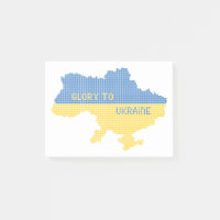 Knittern ukrainischer Staat Landkarte Text Ruhm an