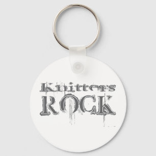 Knitters Rock Schlüsselanhänger