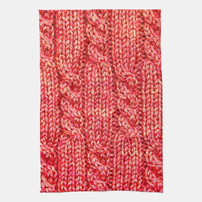 Knitting_016_by_JAMFoto Geschirrtuch (Vertikal)