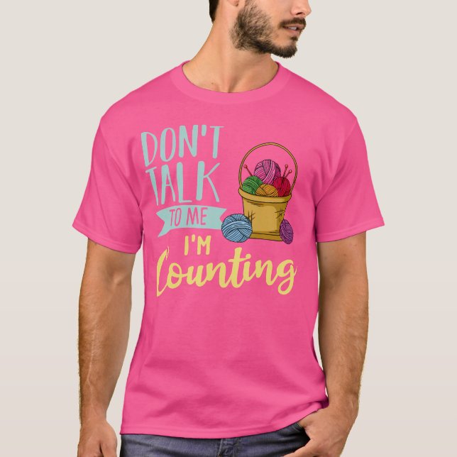 Knitting Beginners T-Shirt (Vorderseite)