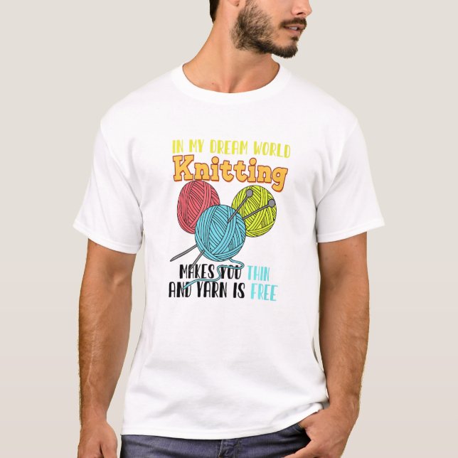 Knitwear Crochet Für Anfänger Strick Handschuhe St T-Shirt (Vorderseite)