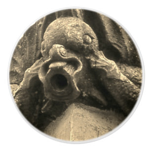 Knob "Gargoyle"-Keramik Keramikknauf