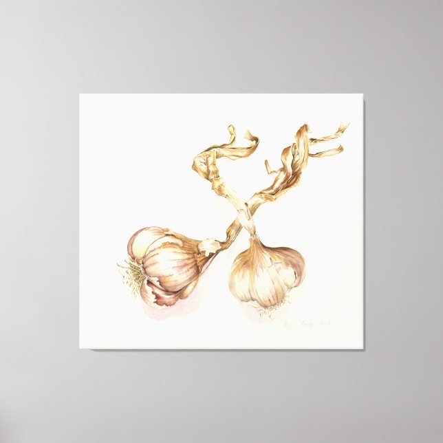 Knoblauch 2005 leinwanddruck (Vorderseite)