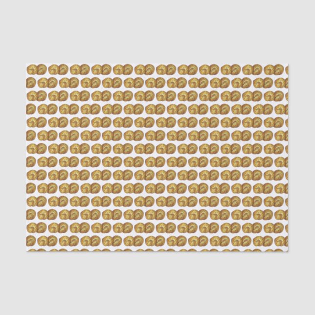 Knoblauch Brot Roll Italienischer Koch Koch Seidenpapier (Vorderseite)