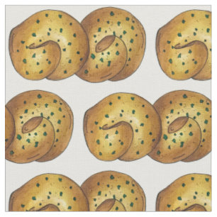 Knoblauch Brot Roll Italienischer Koch Koch Stoff
