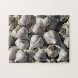 Knoblauch-Ernte 11' x 14' Puzzlespiel