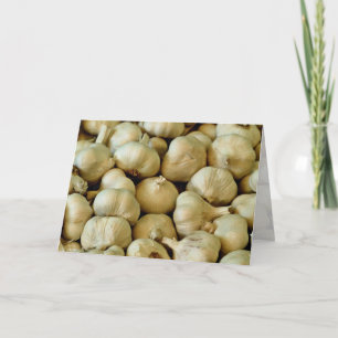 Knoblauch, frisch karte