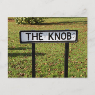 Knoblauch - Funny Rude Place Name Postkarte