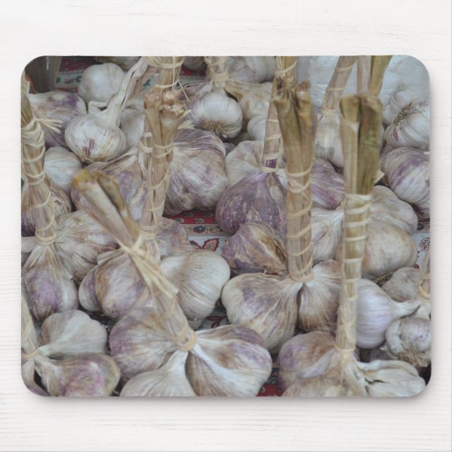 Knoblauch-Mausunterlage Mousepad (Vorne)