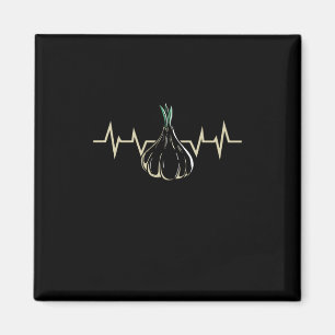 Knoblauch-Pflanze Magnet