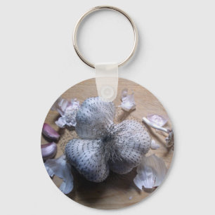 Knoblauch Schlüsselanhänger