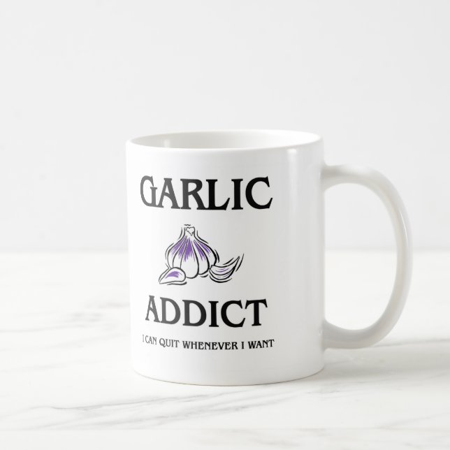 Knoblauch-Süchtiger Kaffeetasse (Rechts)