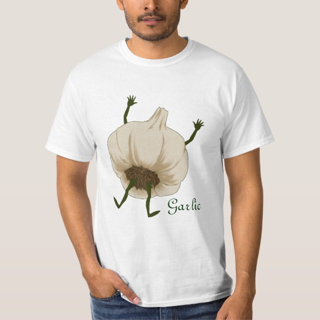 Knoblauch-T-Shirt T-Shirt (Vorderseite)