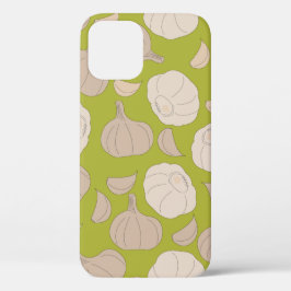 Knoblauchmuster - Knoblauchzehe und Bulle Case-Mate iPhone Hülle