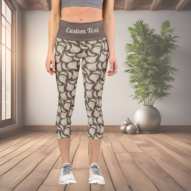 Knoblauchschnitt-Muster Capri Leggings (Von Creator hochgeladen)