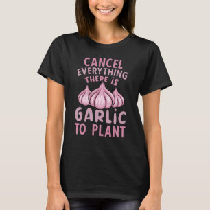 Knoblauchzüchter Gemüsegärtner Knoblauch T-Shirt
