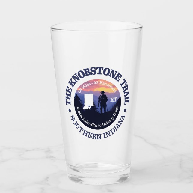 Knobstone-Pfad (rd2) Glas (Vorderseite)