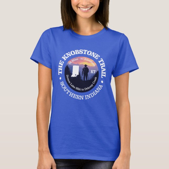Knobstone-Pfad (rd2) T-Shirt (Vorderseite)