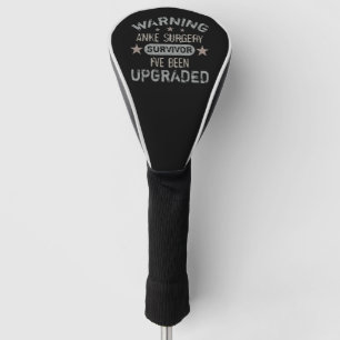 Knöchel-Operation-Spaß aktualisiert Golf Headcover
