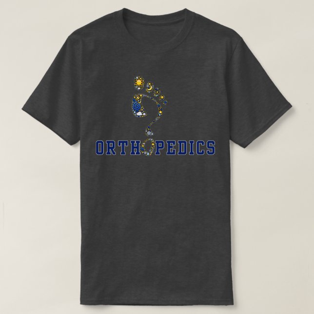 Knöchel- und Fußorthopädie Operation 3 T-Shirt (Design vorne)