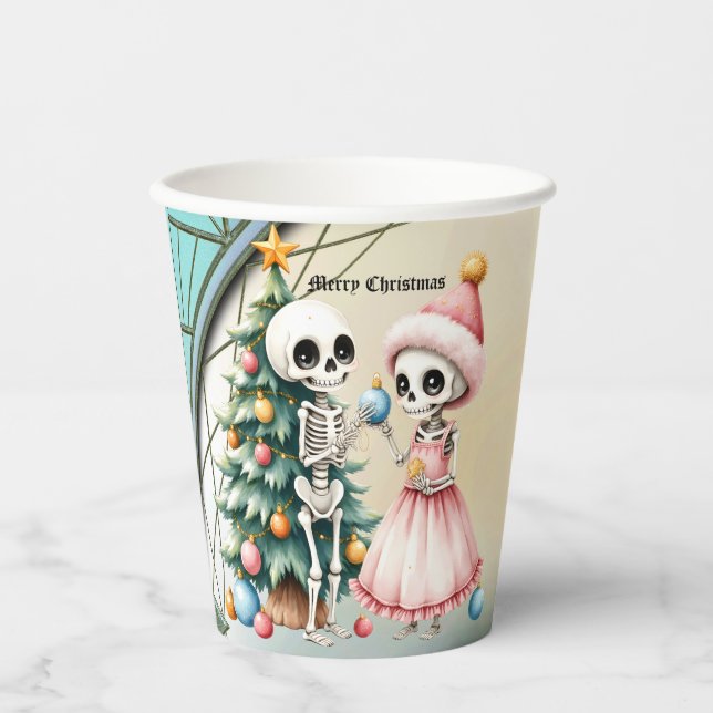 Knochen, Baulen und ein bisschen Zauber Pappbecher (Vorderseite)