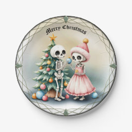 Knochen, Baulen und ein bisschen Zauber Pappteller