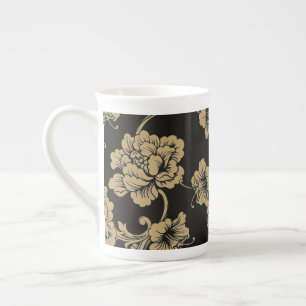 Knochen-China-Tasse Prozellantasse