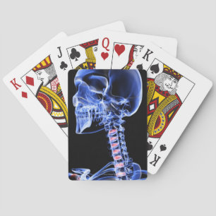 Knochen des Kopfes und des Nackens 7 Spielkarten