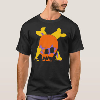 Knochen des Schädel-"n" T-Shirt