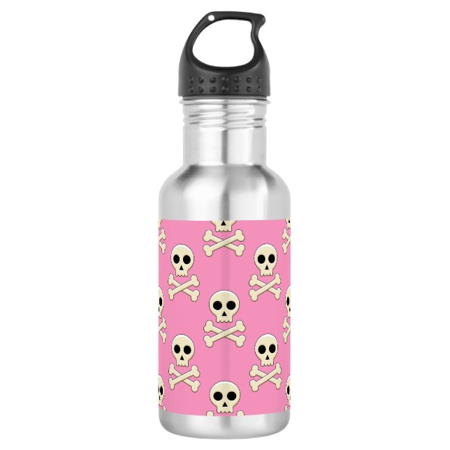 Knochen Edelstahlflasche (Vorderseite)