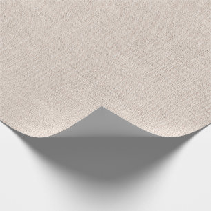 Knochen farbige Leinwand-Beschaffenheit Geschenkpapier