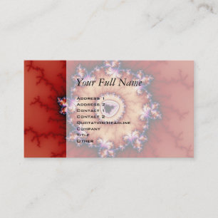 Knochen - Fraktal Visitenkarte