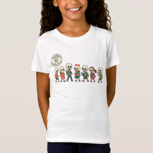Knochen Grundschulkinder T-Shirt