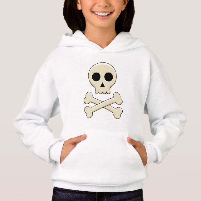 Knochen Hoodie (Vorderseite)