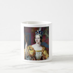 Knochen-Königin Victoria Henrys Pierce Kaffeetasse